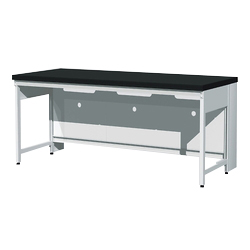 Side Laboratory Table, Steel Type, Flat, ERA Series (3-4021-02)