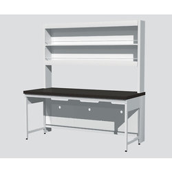 Side Laboratory Table Steel Type, Flat, With Reagent Shelf, ERA Series