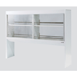 Reagent Shelf, All Steel, Double-Sided Type, With Glass Door, STEB Series (3-4198-02)