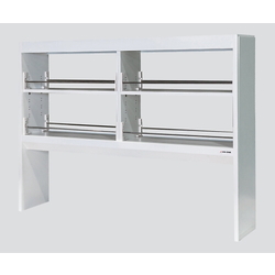 Reagent Shelf, All Steel, Double-Sided Type, 2-Tier Shelf Type, STOB Series