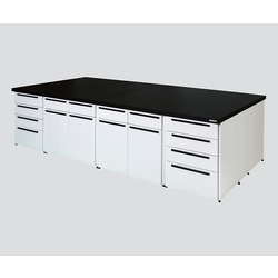 Unit Central Laboratory Table, Steel Type, Flat Type, SSBO Series