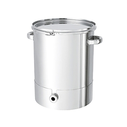 Bottom Gradient Type Stainless Steel Airtight Tank, Band Type, With L Type Silicone Seal, KTT-CTL Series (61-0747-62)