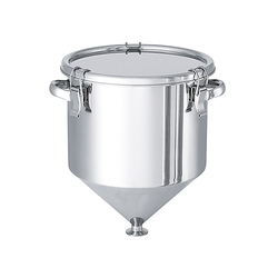 Hopper Type Stainless Steel Airtight Tank, Clip Type, With A Type Silicone Seal, HT-CTH Series (61-0749-46)
