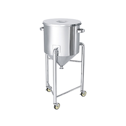 Hopper Type Stainless Steel Tank, With Legs, HT-ST Series (61-0749-75)