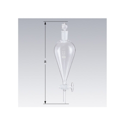 Squib Type Separatory Funnel With Glass Stopcock 014230 Series (61-4409-86)