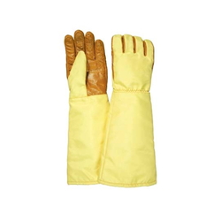 Heat-Resistant Cleanroom Gloves (Long), 500°C Maximum Temperature, MZ656 (61-4697-15)