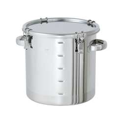 Stainless Steel Airtight Container, Graduated (Clip Type), CTH-M Series (62-1371-61)