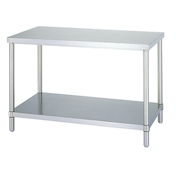 Stainless Steel Work Benches (SUS304, Solid Shelf Specifications)