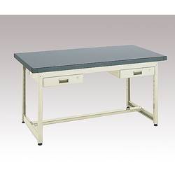 Ceramic Top Plate Workbench, Steel / With Drawer (3-2050-02)