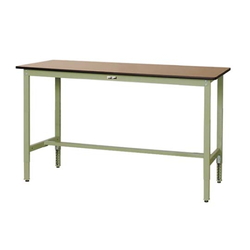 Work Table 300 Series, Height Adjustment Type H600 to H900 mm, Polyester Top Plate, SWPA Type (61-3746-37)