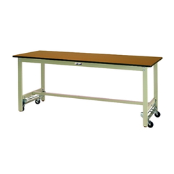 Work Table 300 Series, Single-Action Movement Type, Polyester Top Plate, SWPU Type (61-3754-96)