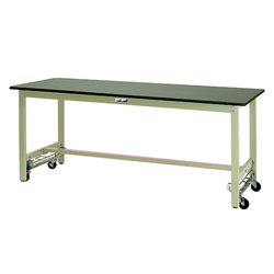 Work Table 300 Series, Single-Action Movement Type, PVC Sheet Top Plate, SWRU Type (61-3755-38)