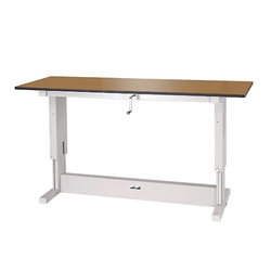 Work Table Elevating Type, Polyester Top Plate, SSP Series (61-3763-49)