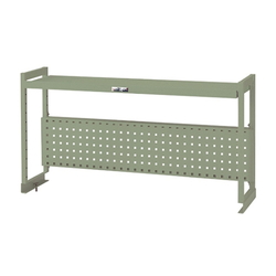 Work Table Shelving, 1-Tier Shelf Board + Perforated Panel Type, WKP Series