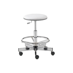 Cleanroom Chair (With Casters) (61-3234-48)