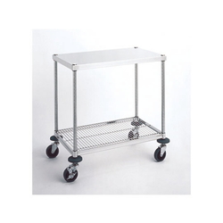 W2 Type Work Table Cart (Shelf Board / Strut: SUS304)