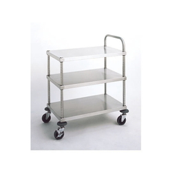 W8 Type Stainless Steel Cart (Shelf Board / Strut: SUS304)