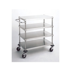 W12 Type Stainless Steel Cart (Shelf Board / Strut: SUS304)