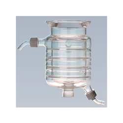 Separable Flask, Cylindrical Jacket Type, Band Type (SCHOTT Type), 100 mm