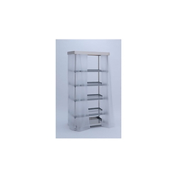 Dry Shelf With Top Plate Curtain, With 1 Water Receiver Tray, DSS (61-3807-07)