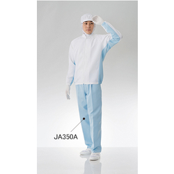 Clean Jacket, White × Blue, JA250A-12