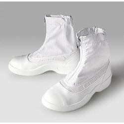 Urethane Safety Half Boots, PA9875, White (23 to 30 cm) (PA9875-N1-245)
