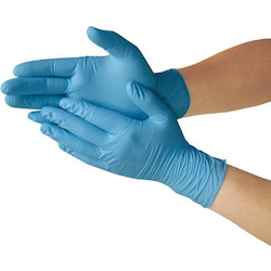 Nitrile Rubber Gloves, Disposable Gloves TouchNTuff (100 Pieces)