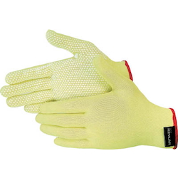 Cut-Resistant Gloves, 15 Gauge Kevlar SD, Non-Slip PVC
