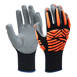 Nitrile Palm Coated Gloves (13G, PROTECHO)