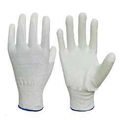 Incision-Resistant Gloves (Nitrile, 10G, White, TSUNOOGA)