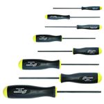 Ballpoint Screwdriver, Imperial, 8 Piece Set (with Screw Holding Function)
