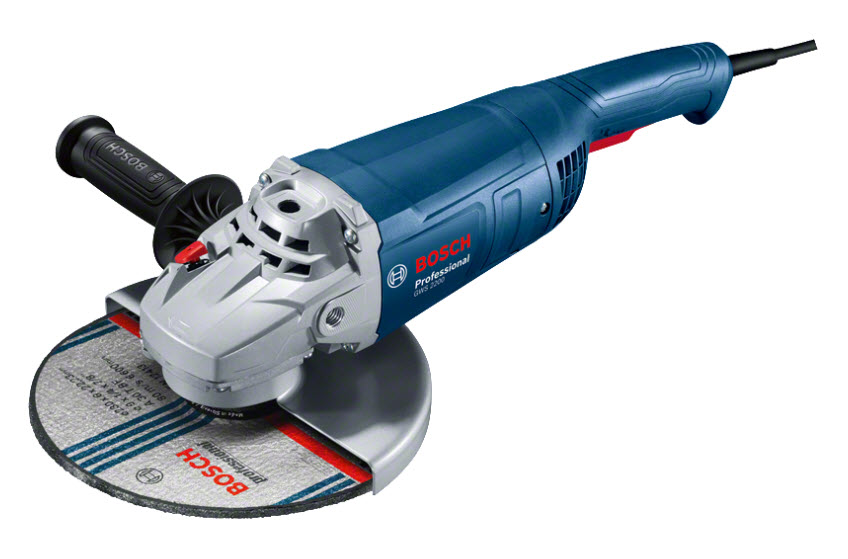 BOSCH Cord Angle Grinder 9" or 230 mm (Clutch switch)