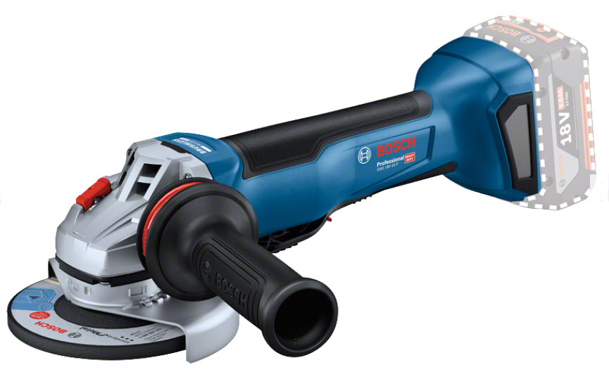 BOSCH Cordless Angle Grinder 4" or 100 mm (clutch switch, only body)