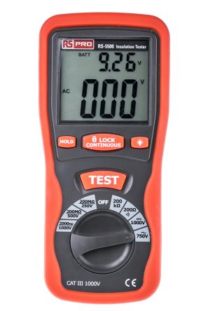 RS5500 Insulation & Continuity Tester 