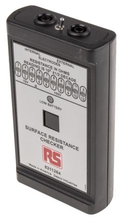 Surface Resistance/Resistivity Checker