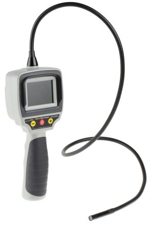 RS PRO 8mm probe Inspection Camera Kit, 880mm Probe Length, 640 x 480pixels Resolution, LED Illumination (847-8956)