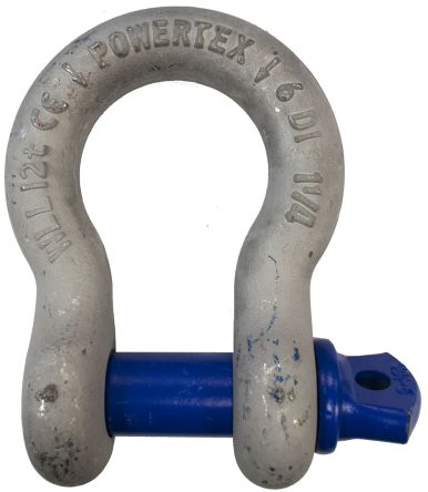RS PRO Bow Shackle, Alloy Steel, 12t