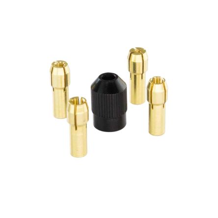 RS PRO 5 piece Collet Set, for use with Miniature Drills