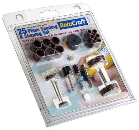 RS PRO Sanding Bit Set, for use with Dremel Tools