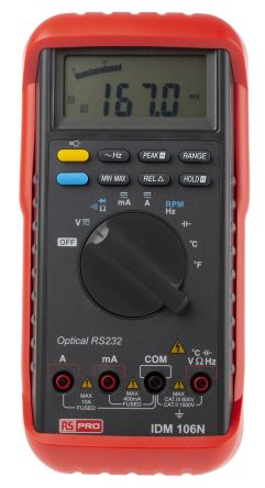 RS PRO IDM106N Handheld Digital Multimeter