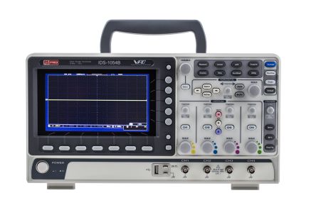 RS PRO IDS1054B Portable Digital Storage Oscilloscope, 50MHz, 4 Channels