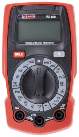 RS PRO RS-660 Handheld Digital Multimeter 