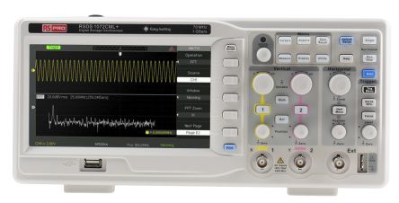 RS PRO RSDS1072CML+ Bench Digital Storage Oscilloscope, 70MHz, 2 Channels 