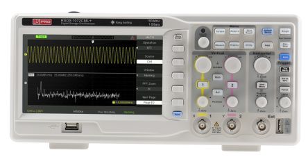 RS PRO RSDS1152CML+ Bench Digital Storage Oscilloscope, 150MHz, 2 Channels 