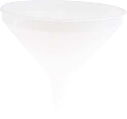 RS PRO HDPE Industrial Funnel, with 180mm Funnel Diameter, 17mm Stem Diameter