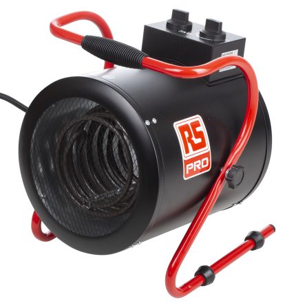 RS PRO 5kW Fan Heater, Floor Mounted, 415 V BS4343/IEC60309