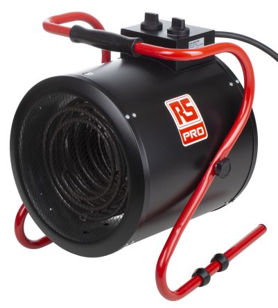 RS PRO 9kW Fan Heater, Floor Mounted, 415 V BS4343/IEC60309