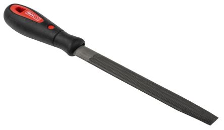 RS PRO 150mm, Second Cut, Half Round Engineers File with Soft-Grip Handle