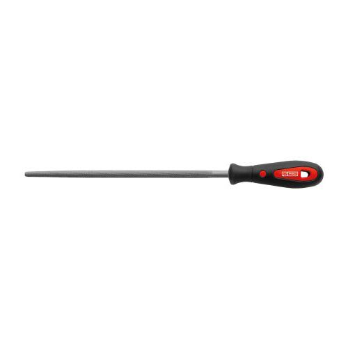 RS PRO 200mm, Second Cut, Round Engineers File with Soft-Grip Handle