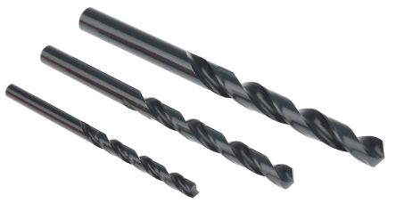 RS PRO 19 Piece Metal Twist Drill Bit Set, 1mm to 10mm, HSS